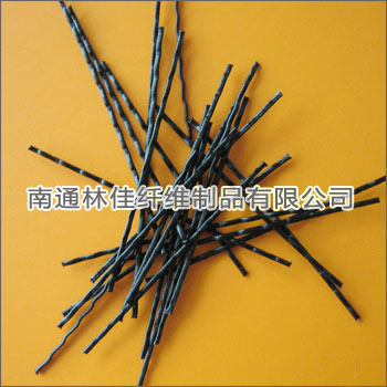 Plastic steel fiber