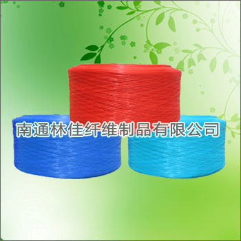 Polypropylene high-strength yarn for decorative cloth